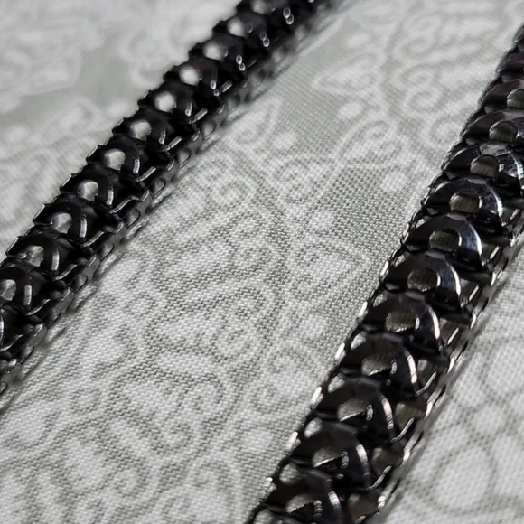 💜AVAIL💜Sterling Forever GunMetal CZ Necklace - Picture 7 of 8